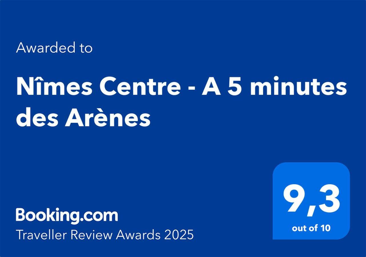Апартаменти Nimes Centre - A 5 Minutes Des Arenes Екстер'єр фото